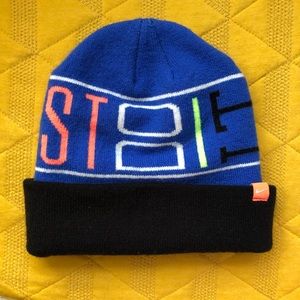 NIKE blue beanie hat